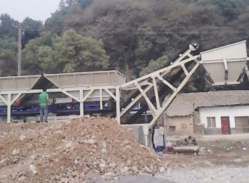 高性能穩(wěn)定土拌合站，道路工程好伙伴